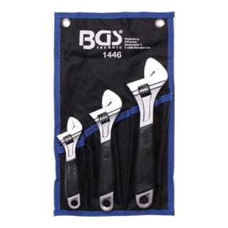 Bgs Technic - Rollgabelschlüssel-Satz mit Kunststoff-Softgriff 3-tlg.