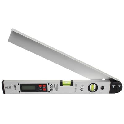 BGS - Digitaler LCD-Winkelmesser mit Wasserwaage 450 mm - 50440