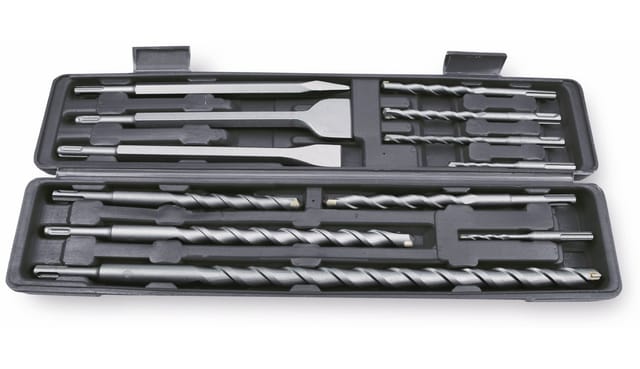Bgs Technic - Hammer-, Bohrer- und Meißel-Satz SDS-Schaft, Hartmetallspitze 5 - 20 mm 12-tlg.