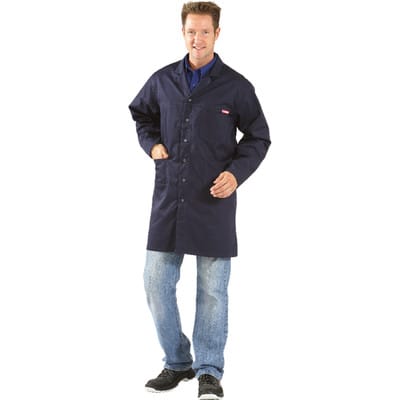 Arbeitsjacke Berufsmantel MG 260 hydronblau Größe 48