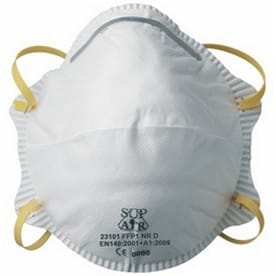 Staub-Aerosol-Maske FFP1 3 stk 3 Stück
