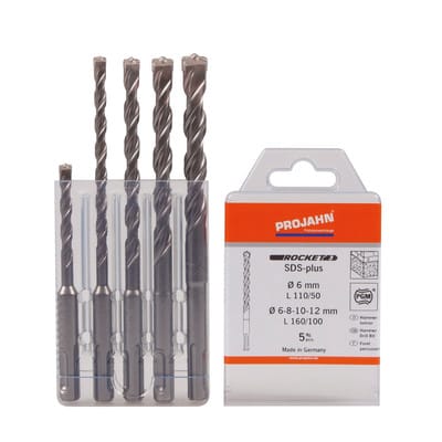 Hammerbohrer Rocket 3 Set 5 tlg. - Projahn