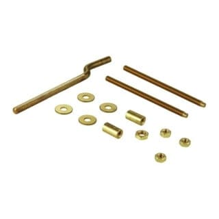 Grohe - Umrüstsatz, für Abdeckplatte Classic 330 zum Spülkasten 6-9l, zur Montage, Chrom
