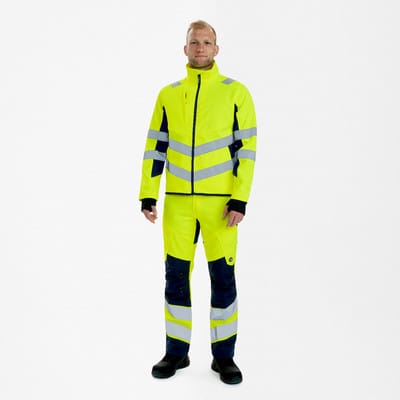Warnschutzjacke Safety 1544-314-38165 Gr. xl gelb/blue ink - Engel
