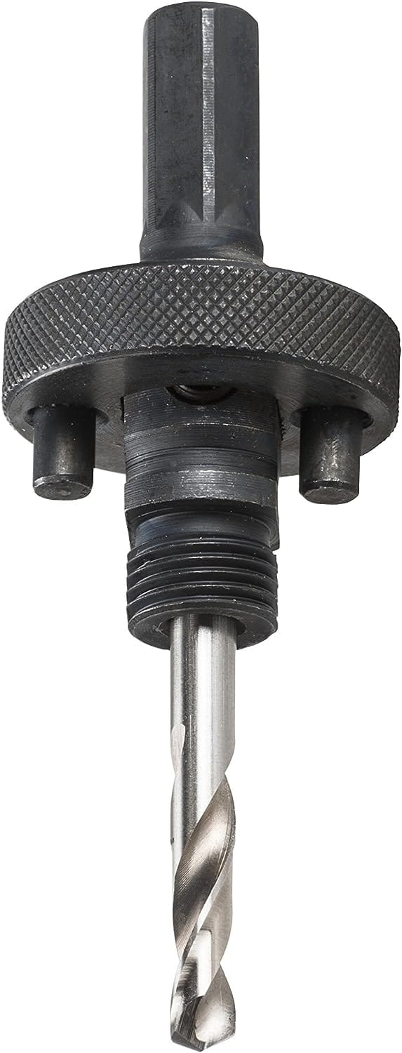 KWB - Aufnahmeschaft für Bi-Metall Lochsägen mit 5/8''-18 unf Gewinde 598900 (für Lochsägen ø 32 - 152 mm, Sechskantschaft mit hss Zentrierbohrer