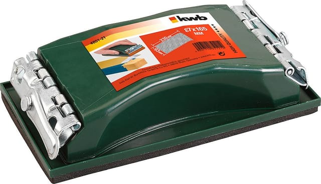 KWB - 485121 Profi Handschleifer, mit Federklemmung 1 St.