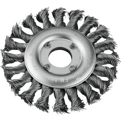 KWB - aggresso-flex® scheibenbürste, stahldraht, gezopft 719530 1 St.