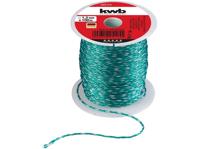 925110 Maurerschnur 1,2 mm Grün 100 m - KWB