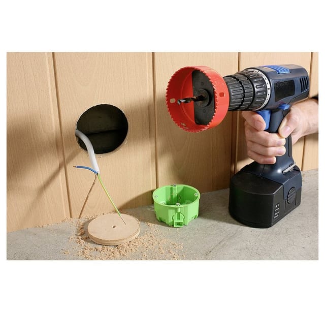 KWB - 109178 Lochsägen-Set 8teilig 68 mm, 76 mm, 89 mm, 102 mm, 127 mm 8 St.