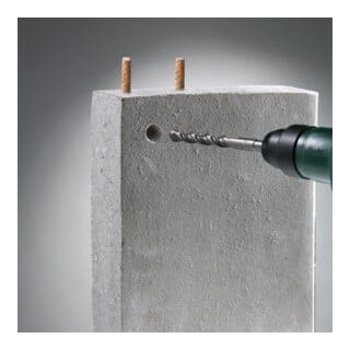 KWB - 109164 Werkzeugstahl Hammerbohrer-Set 4teilig 5 mm, 6 mm, 8 mm, 10 mm SDS-Plus 1 Set