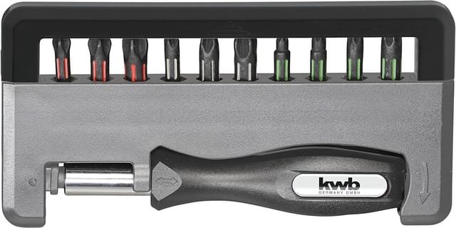 KWB - 152010 Bit-Set 12teilig