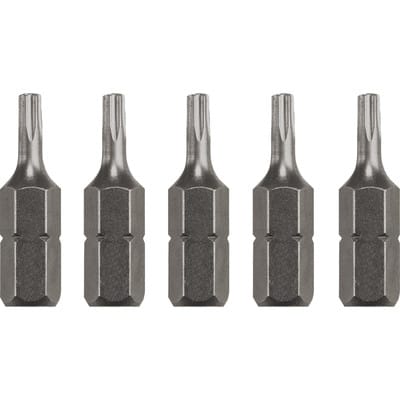 KWB - Standard Bits, 5 Stück, 5 x t 10, Länge: 25 mm - 120210