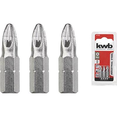 KWB INDUSTRIAL STEEL Bits, 25 mm, PZ 4 - 121104