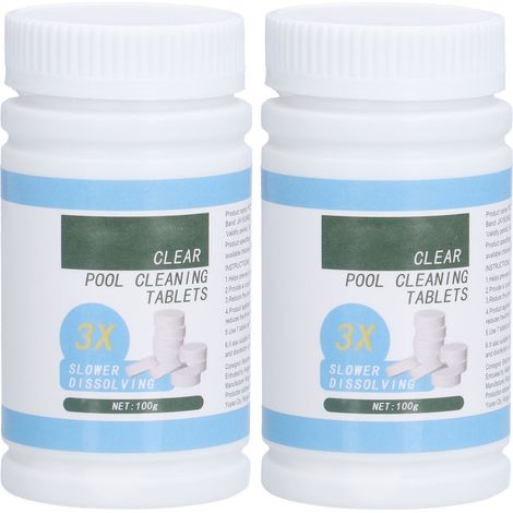 Chlortabletten Für Schwimmbäder, Brausetabletten, Wasseraufbereitung, Badewasserreinigung, Chlortabletten