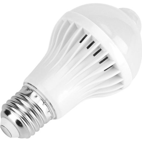 E27 Led-lampe Mit Pir-sensor – 7 W – Für Eingangsbereich/garage/flur – Intelligente Infrarotbeleuchtung