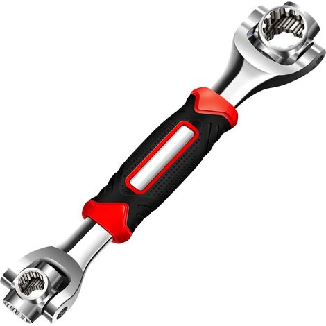 52-in-1 Universal-steckschlüssel, Drehbares Reparaturwerkzeug Aus Edelstahl, 360-grad-drehschlüssel