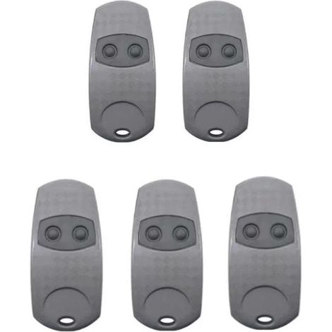 5er-pack Came Top432ee Fernbedienungen – 2 Kanäle – Frequenz 433,92 Mhz – Reichweite 50–100 M – Stromversorgung: 2 Cr2016-batterien