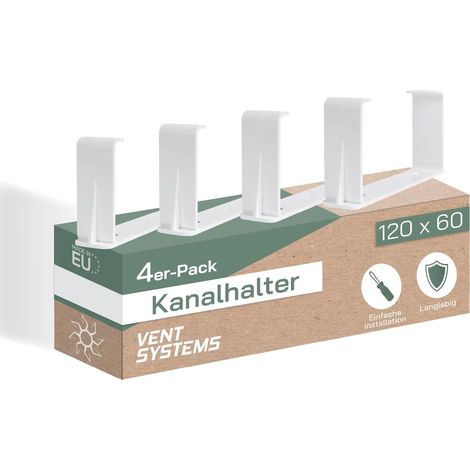 Stück Lüftungsrohrgriffe 120x60 Mm, Robustes Kunststoffmaterial Für Belüftung, Heizung Und Kühlung