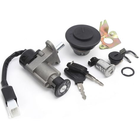 4-adriger Zündschalter Für 50-cm³- Und 150-cm³-benzinroller – Kompatibel Mit 139qmb Gy6 – Einfache Plug-and-play-installation – Metall + Abs