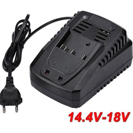Schnellladegerät Für Bosch 14,4v-18v Li-ionen-akkus – Mit Led-anzeigen – Überlastungsschutz – Kompatibel Mit Bc660- Und Bat609-akkus