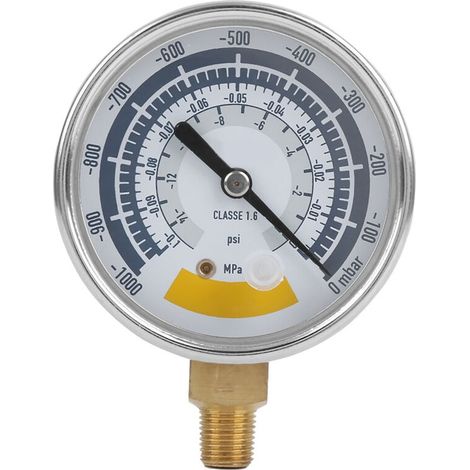 Manometer Für Zentralheizung 0-14 Psi – Edelstahl 304 – 1/8-zoll-npt-anschluss – Einfache Druckablesung – 0-14 Psi