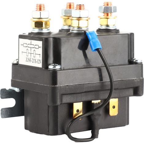 12v 250a Magnetrelais-schütz – Für Winden Von 3000-5000 Lb – Legierter Stahl – Verschleißfeste Oberfläche – 5000 Lbs