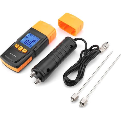 Gm620-10-60℃ Digitales, Einstellbares Holzfeuchtemessgerät Mit Lcd-bildschirm