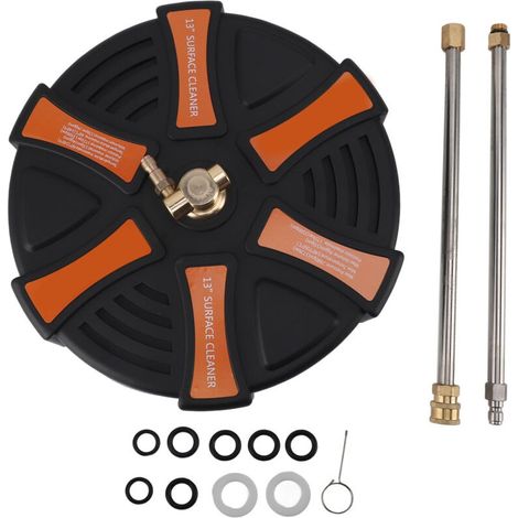 13-zoll-hochdruckreiniger – 2500 Psi Druck – 1/4-zoll-schnellanschluss – 2 Verlängerungsrohre Für Mehr Benutzerkomfort – 2500 Psi