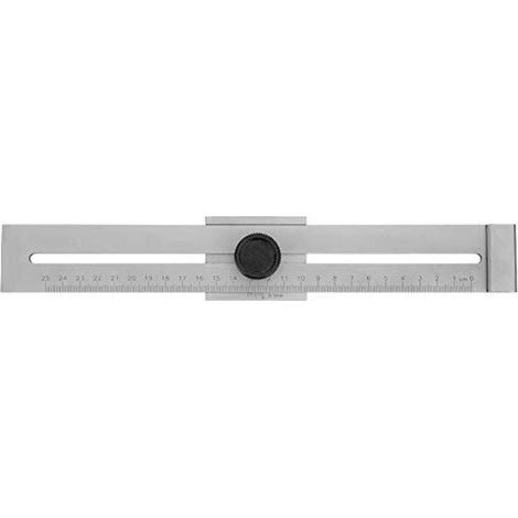 Präzisions-holzbearbeitungslineal 0–250 Mm – Hochpräzises Messinstrument – Skala Mit Graduierung – Professionelles Holzbearbeitungswerkzeug