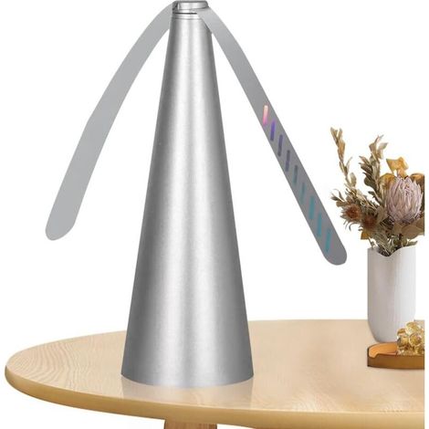 Tragbarer Fliegenabwehrventilator – 360°-flügelschutz – Ultraleise Und Leicht – Für Picknicks, Grillabende Und Den Innenbereich