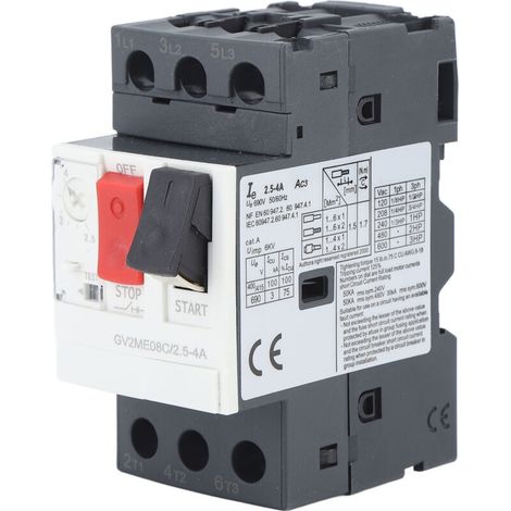 Motorschutzschalter, Überlast- Und Kurzschlussschutz-startschalter Ac690v Gv2 Me08c 2,5-4a