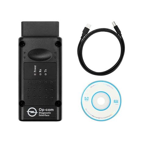 Opcom 2012v Can Obd2 Kfz-diagnosegerät Mit Obd2-betreiber-firmware V1.99, Usb, Schwarz