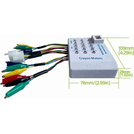 Steuergerätetester Für Elektrofahrzeuge, Autobatteriereparatur, Multifunktionaler Drehbarer Bremshebel, Hall-effekt-sensor, Englische Version