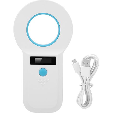 Lesegerät Für Haustiermarken – 134,2 Khz/125 Khz Rfid-scanner – Wiederaufladbarer Lithium-akku – Display Mit Hoher Helligkeit