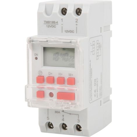 Wochentimer 12v Dc 30a, Zeitschalter, Lcd-ein/aus-steuerung, Mit Countdown-funktion