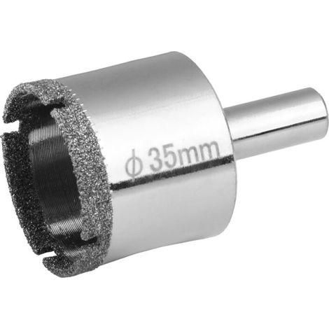 35-mm-diamant-lochsäge, Bohrer Mit Zentrierführung, Kernbohrer Mit Diamantbeschichtung Zum Schneiden Von Glas, Fliesen, Keramik, Marmor Und Kalkstein