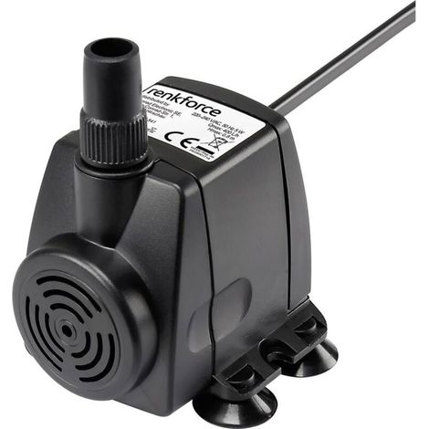 Zimmerbrunnenpumpe 400 L/h – Max. Förderhöhe 0,8 M – 230 V Netzanschluss – Optimale Fördermenge Für Wasserspiele – Q868871