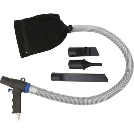 Luftsaugpistole, Kompressor Aus Robustem Und Rostfreiem Abs-kunststoff, Lange Lebensdauer. Geringer Stromverbrauch Zur Beseitigung Von Durch Wind Verwehtem Schmutz.