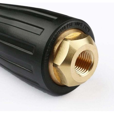 Rotationsdüse Für Hochdruckreiniger (3000 Psi) – 0,30 Mm – 1/4"-schnellanschluss – Effektive Reinigung Von Beton- Und Vinyloberflächen