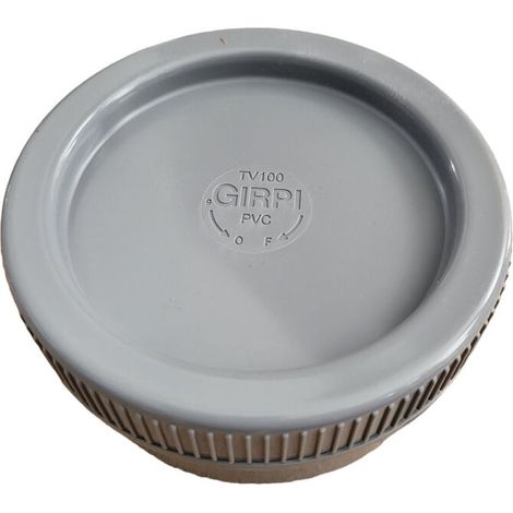Inspektionsabdeckung Für Männer - Pvc - Ø 100 Mm -