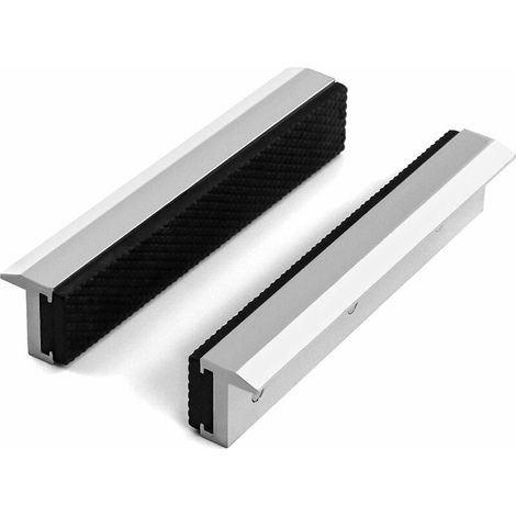 Schutzbacken Für Schraubstock – 150 Mm Nylon-zubehör – Magnetbefestigung Für Holzbearbeitung Und Sanitärinstallationen