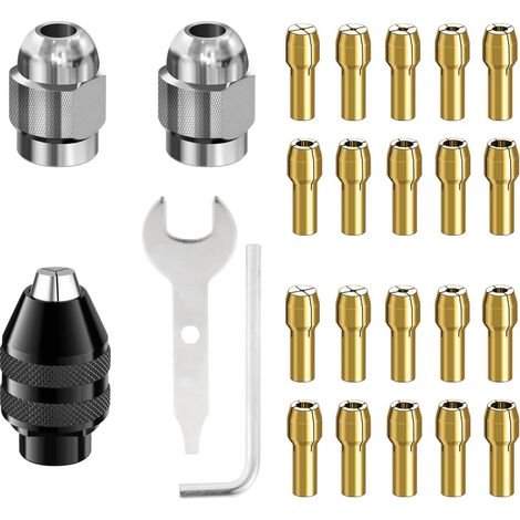 Spannvorrichtung, Messing-spannzange, Festspannzange, 20-teilig, Bohrfutter, Sds-adapter, Selbstspannendes Bohrfutter, Schnellspann-präzisionsbohrfutter Aus Messing, Spannwerkzeug