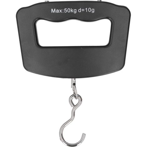 Digitale Hängewaage Bis 50 Kg, Mit Haken, Lcd-display Und Einheitenumrechnung, Für Einkauf, Angeln Und Haushalt