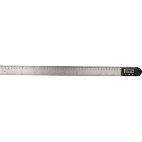 Elektronischer 2-in-1-winkelmesser Mit Digitaler Anzeige Von 0-360°, Multifunktionslineal Für Die Holzbearbeitung (500 Mm)