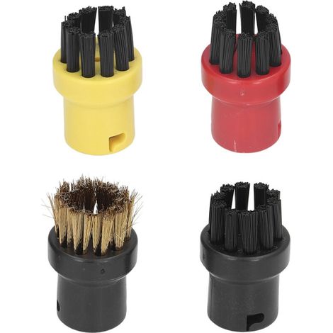 Kleine Runde Bürstenköpfe Für Dampfreiniger, Passend Für Kärcher Sc1, Sc2, Sc3, Sc4, Sc5 Und Sc7