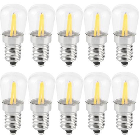 Mini-led-lampe Mit E14-fassung Und Kurzem Glühfaden, 1,5 W, 230 V Wechselstrom, Für Zuhause, Auto, Schrank, Hotelbeleuchtung