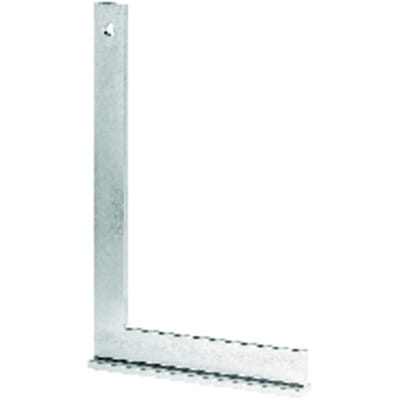 Schlosserwinkel verzinkt 200x130 mm mit Anschlag - Format