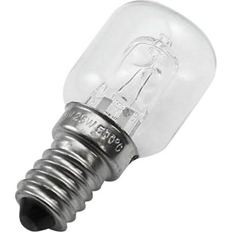 E14-halogenlampe, Hochtemperaturbeständig, 500 Grad, 25 W, Für Backöfen