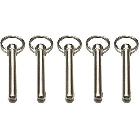 Schnellverschlussbolzen, 8-mm-verriegelungsbolzen Mit Federkugel, Verriegelungsbefestigungen, Bootsbefestigungen, Markisenbolzen, 8 Mm Durchmesser, 72 Mm Gesamtlänge