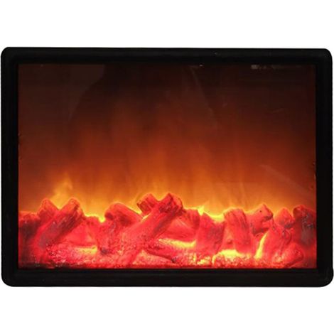 Led-flammenlampe – Kaminsimulation – Flammeneffekt Für Den Innen- Und Außenbereich – Usb- Und Batteriebetrieb – 30 X 21 X 7,8 Cm